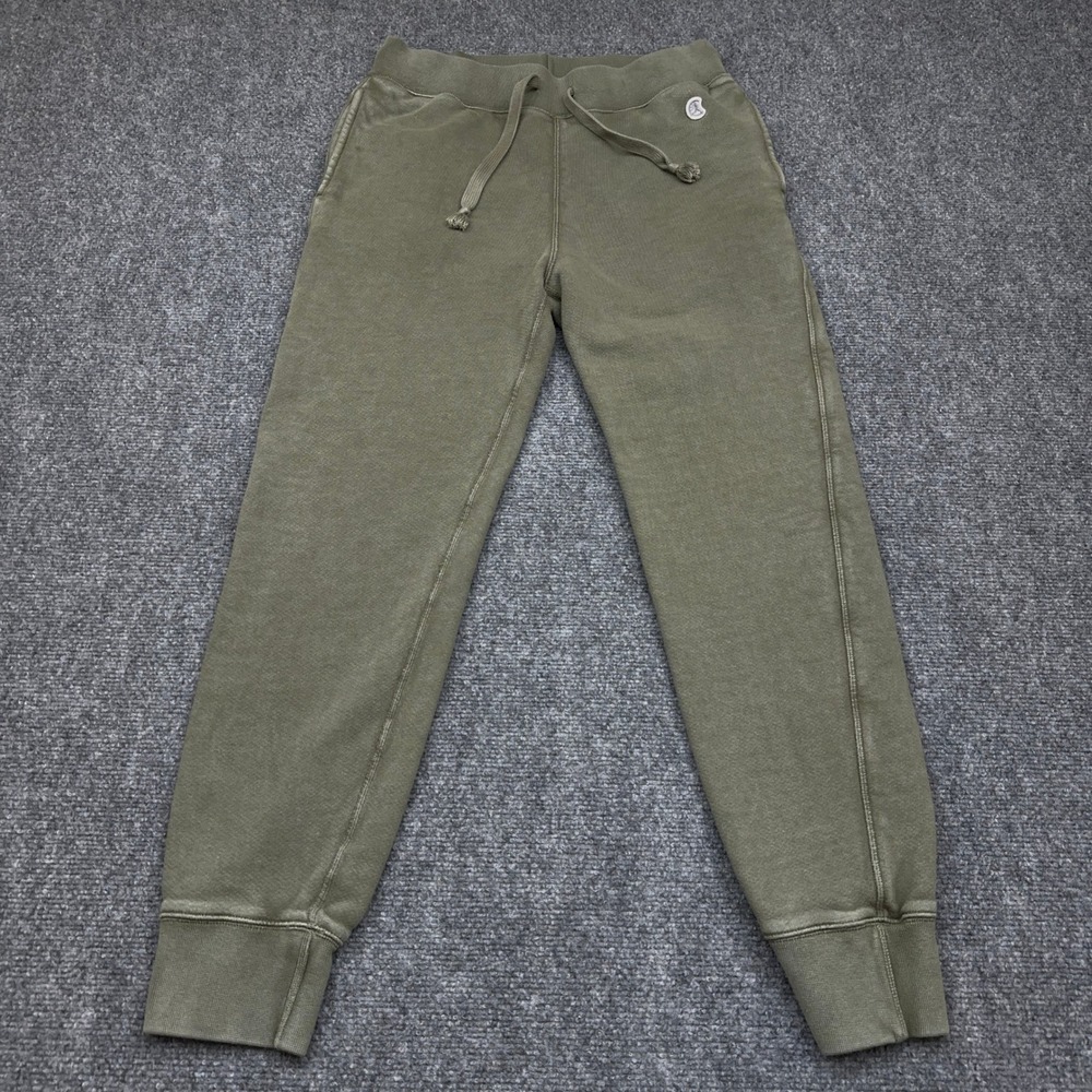 Champion x Todd Snyder Slim French Terry Jogger Men's XS Green 100% Cotton